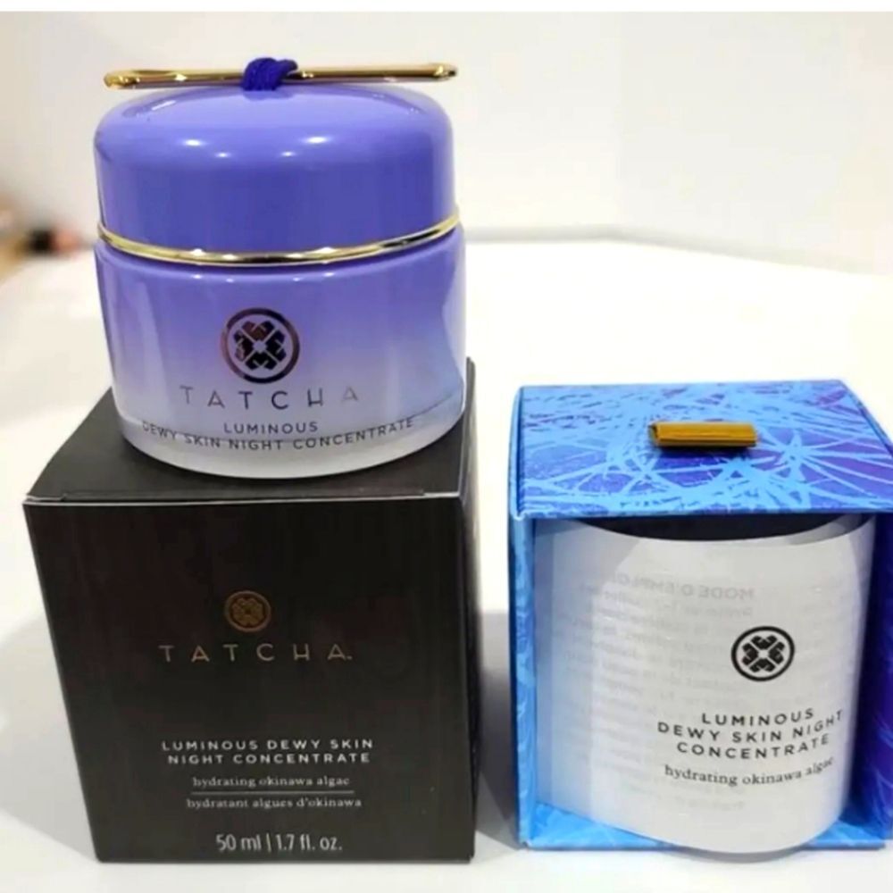 Tatcha Luminous Dewy Skin Night Concentrate 1.7 oz Sealed In Box